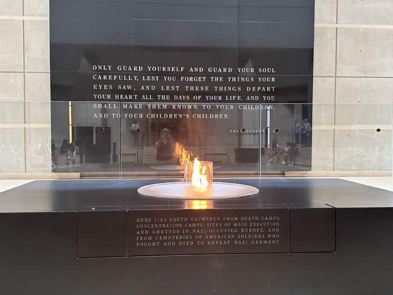 Grade 7 & 8 Washington Trip: The United States National Holocaust Museum