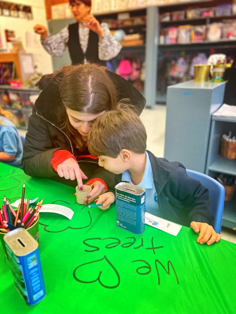 Tu B’Shevat Celebrations at CJA: A Lesson in Nature and Community