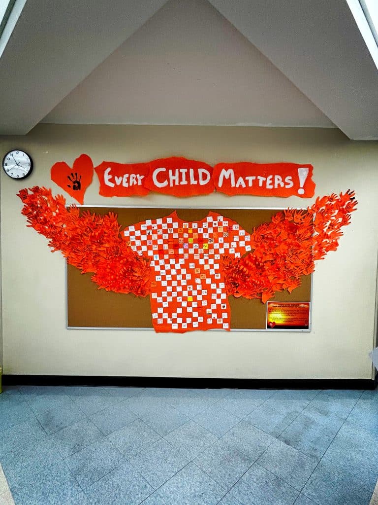 CJA Students Honour National Day for Truth and Reconciliation